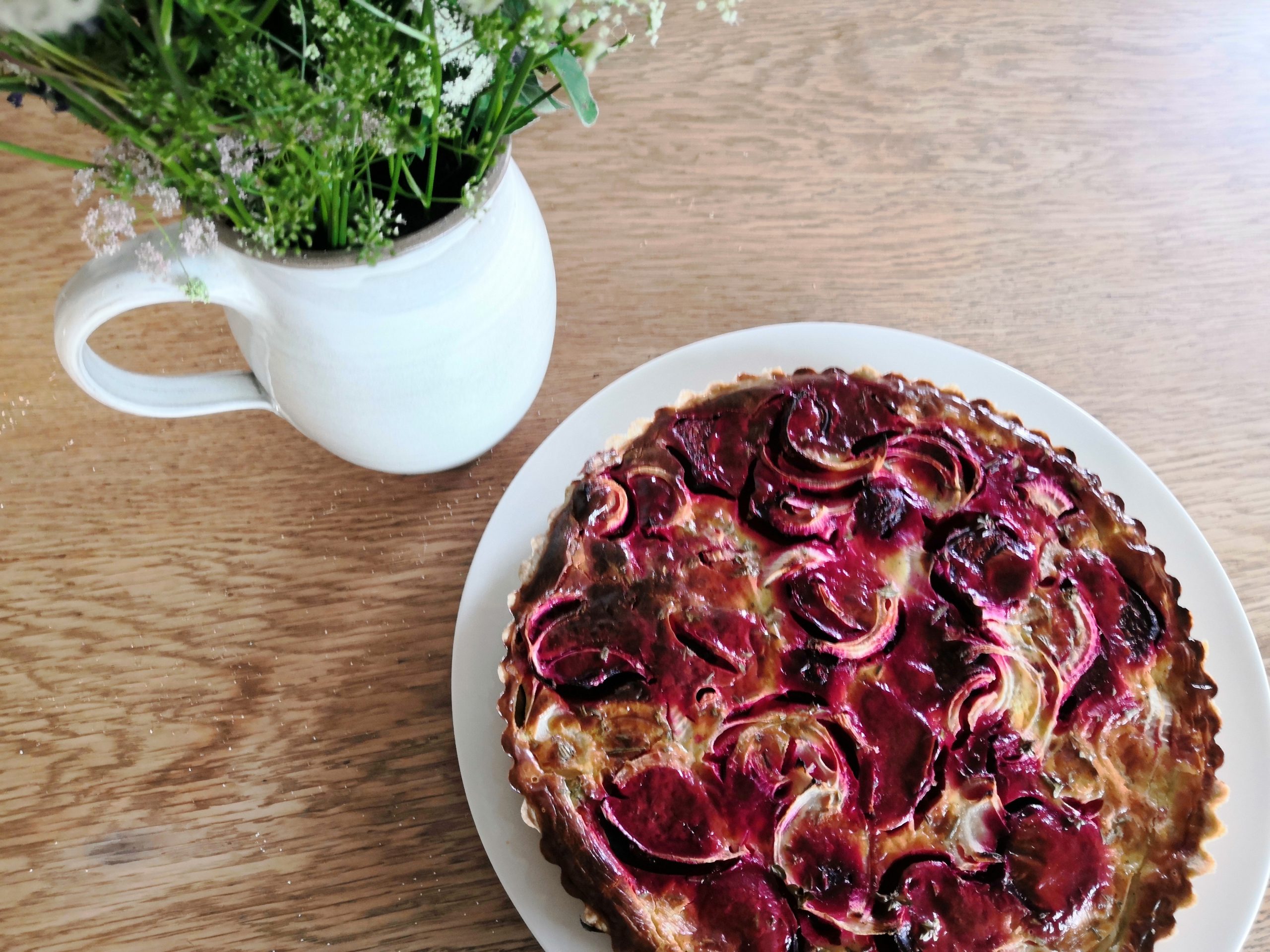 Rote Bete Quiche