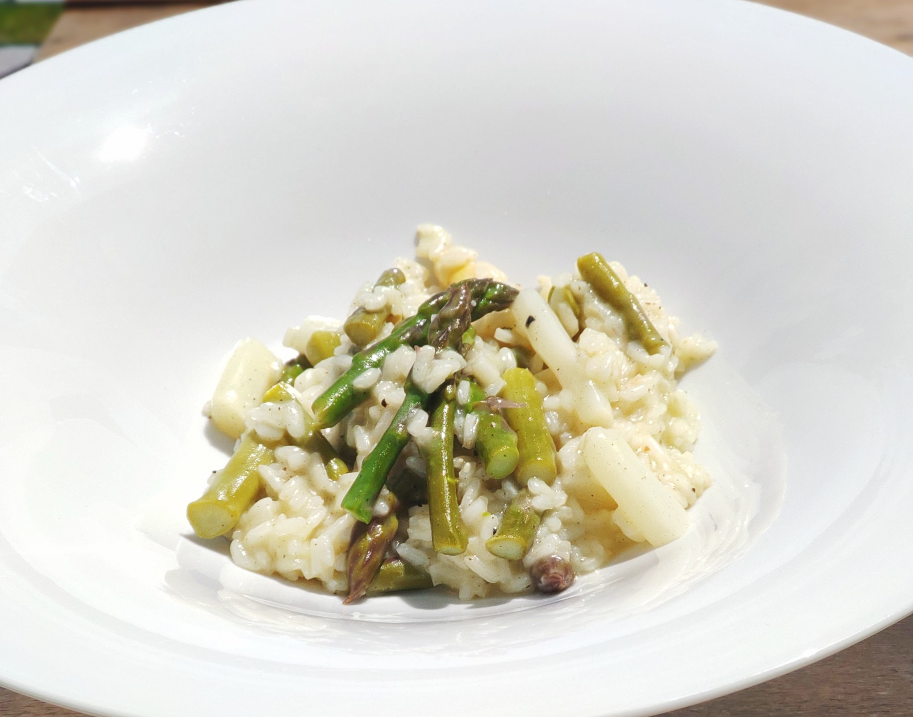 Spargelrisotto